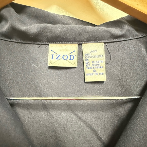 Izod Men's Navy Zip-Up Sweater Size XL - Picture 4 of 7